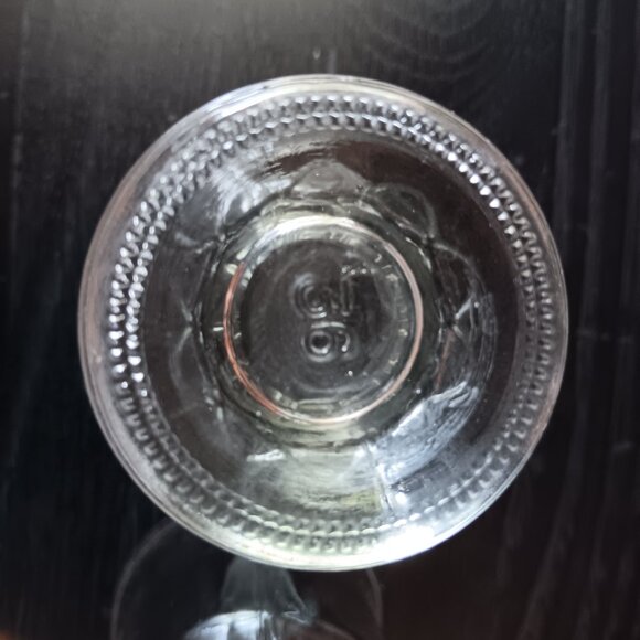 Vintage Pedestal Juice Glasses - Picture 2 of 3